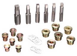 Sett for reparasjon av gjenger i oljepanner MECHANIC OIL PAN SET 114