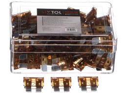 Sett med blad-sikringer for bil MECHANIC FUSE SET 7,5A, 100 stk