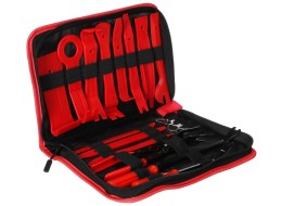 Multifunksjonelt sett for demontering av polstring og interiør MECHANIC TRIM SET 19, 19 deler