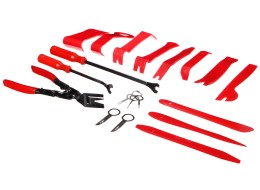 Multifunksjonelt sett for demontering av polstring og interiør MECHANIC TRIM SET 19, 19 deler
