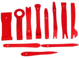 Multifunksjonelt sett for demontering av polstring og interiør MECHANIC TRIM SET 19, 19 deler