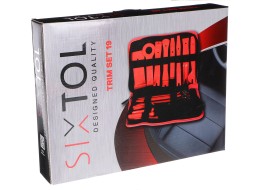 Multifunksjonelt sett for demontering av polstring og interiør MECHANIC TRIM SET 19, 19 deler
