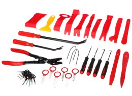 Multifunksjonelt sett for demontering av polstring og interiør MECHANIC TRIM SET 38, 38 deler