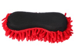 Bilvaskesvamp CAR DETAILING WASH 1, 24 x 12,5 x 6 cm, svart-rød