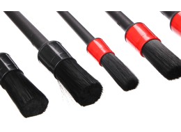 Sett med presisjonsbørster for bilrengjøring CAR DETAILING BRUSH 6, 6 stk