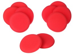 Sett med poleringsputer for bilvoks CAR DETAILING WAX PAD 10, 10 stk