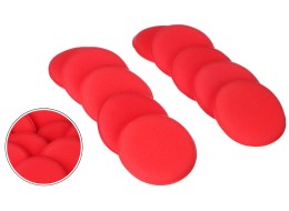 Sett med poleringsputer for bilvoks CAR DETAILING WAX PAD 10, 10 stk
