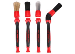 Sett med presisjonsbørster med utskiftbare munnstykker for bilrengjøring CAR DETAILING BRUSH 4