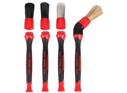 Sett med presisjonsbørster med utskiftbare munnstykker for bilrengjøring CAR DETAILING BRUSH 4