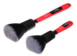 Sett med presisjonsbørster for bilrengjøring med ergo-håndtak CAR DETAILING BRUSH 2 PRO, 2 stk