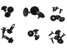 Sett med klips, fester og nagler for biltrekk MECHNIC TRIM CLIP SET 700