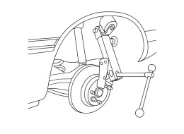Verktøy for reparasjon av skjermkant MECHANIC FENDER 1