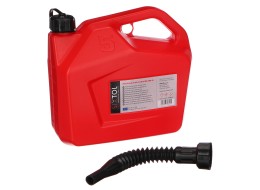 Plastkanystr MECHANIC FUEL CANISTER RED 5L, rød