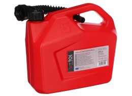 Plastkanystr MECHANIC FUEL CANISTER RED 5L, rød