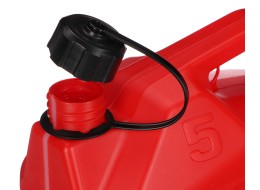Plastkanystr MECHANIC FUEL CANISTER RED 5L, rød