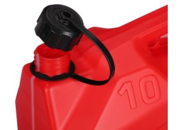 Plastkanystr MECHANIC FUEL CANISTER RED 10L, rød