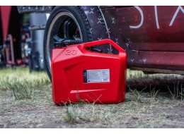 Plastkanne MECHANIC FUEL CANISTER RED 20L, rød