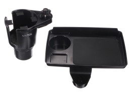 Multifunksjonell utvider til bilens koppholder med brett CAR CUP HOLDER 8