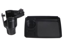 Multifunksjonell utvider til bilens koppholder med brett CAR CUP HOLDER 8
