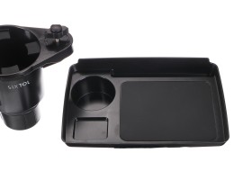 Multifunksjonell utvider til bilens koppholder med brett CAR CUP HOLDER 8