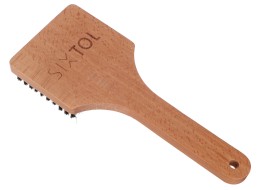Flat børste for rengjøring av sykkeldekk CAR DETAILING WOOD BRUSH 4