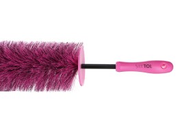 Børste for rengjøring av bilfelger CAR DETAILING TIRE BRUSH PINK