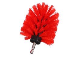 Rund borstek for bilrengjøring CAR DETAILING DRILL BRUSH ONE MEDIUM, halvstiv