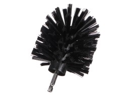Rund borstek for bilrengjøring CAR DETAILING DRILL BRUSH ONE HARD, stiv