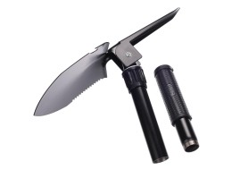 Sammenleggbar spade med hakke CAR SHOVEL 1 i etui