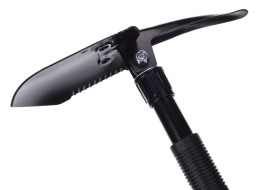Sammenleggbar spade med hakke CAR SHOVEL 2, i etui