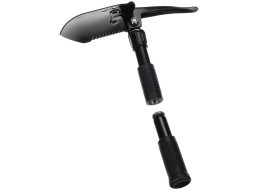 Sammenleggbar spade med hakke CAR SHOVEL 2, i etui