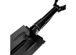 Sammenleggbar spade med hakke CAR SHOVEL 3, i etui