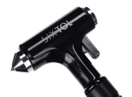 Multifunksjonelt sikkerhetshammer 3 i 1 CAR SAFETY HAMMER 1, 310 g