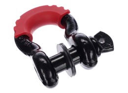 Offroad-sjakel med gummibeskyttelse CAR SHACKLE 1, bæreevne 4,75 t