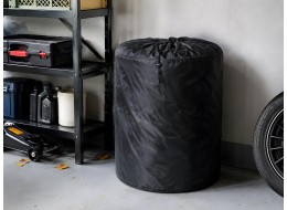 Vanntett pose for oppbevaring av fire dekk CAR TIRE COVER UNI, 80 × 120 cm