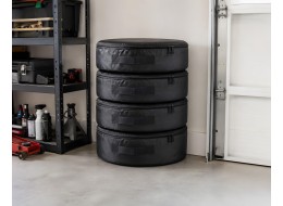 Sett med dekkovertrekk CAR TIRE COVER PRO M, maks. diameter 60 x 17 cm, 4 stk