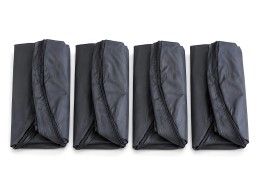 Sett med dekkovertrekk CAR TIRE COVER PRO M, maks. diameter 60 x 17 cm, 4 stk