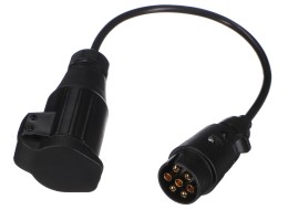 Kabeladapter for tilhengerkontakt TRAILER CABLE 1, 7-13pin, 50cm