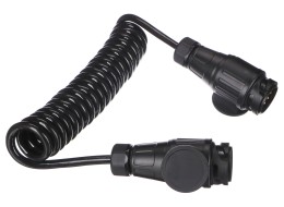 Spiral tilkoblingskabel for tilhengerkontakt TRAILER CABLE 4, 13-13-pin, 3 m