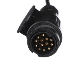Spiral tilkoblingskabel for tilhengerkontakt TRAILER CABLE 4, 13-13-pin, 3 m