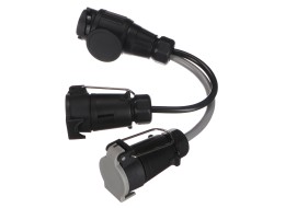 Kabelreduksjon for tilhengerplugg TRAILER CABLE 6, fra 13-pin til 7-pin N+S, 35 cm