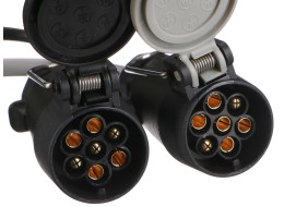 Kabelreduksjon for tilhengerplugg TRAILER CABLE 6, fra 13-pin til 7-pin N+S, 35 cm