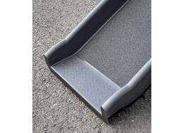 Innstigningsrampe for hunder til bil CAR DOG RAMP 1, 155x39 cm, sammenleggbar