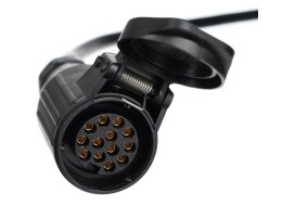 Forlengelseskabel 13-pins - uttak + plugg TRAILER CABLE 8, 12V, 5m