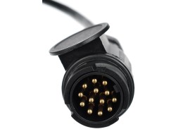 Forlengelseskabel 13-pins - uttak + plugg TRAILER CABLE 8, 12V, 5m