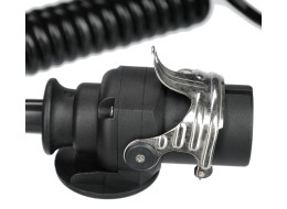 Sammenkoblings spiralkabel EBS 7-pin TRAILER CABLE 14, 24V, 3,5m