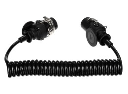 Sammenkoblings spiralkabel EBS 7-pin TRAILER CABLE 14, 24V, 3,5m