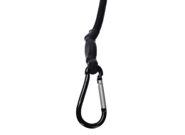 Gummestropper/gummistrikker CARGO CORD CARABINER 50, 50 cm, 2 stk