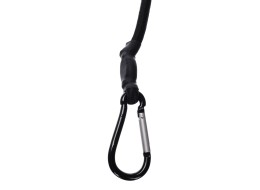 Gummibånd/gummistrikker CARGO CORD CARABINER 100, 100 cm, 2 stk