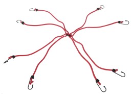 Gummistrikk/gummibånd edderkopp CARGO CORD SPIDER BASIC 80, 80 cm, 8 armer